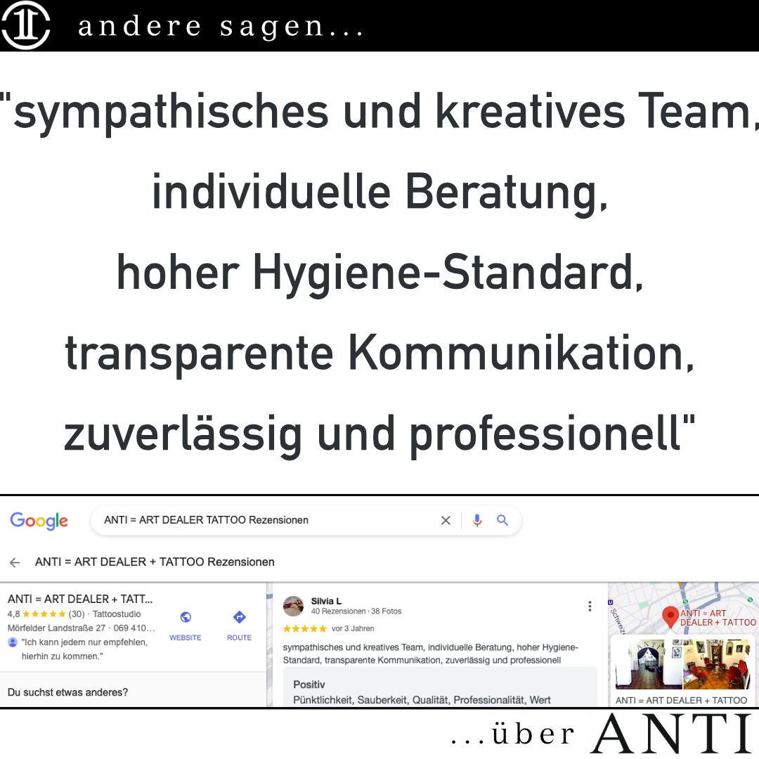 ANTI = ART DEALER + TATTOO