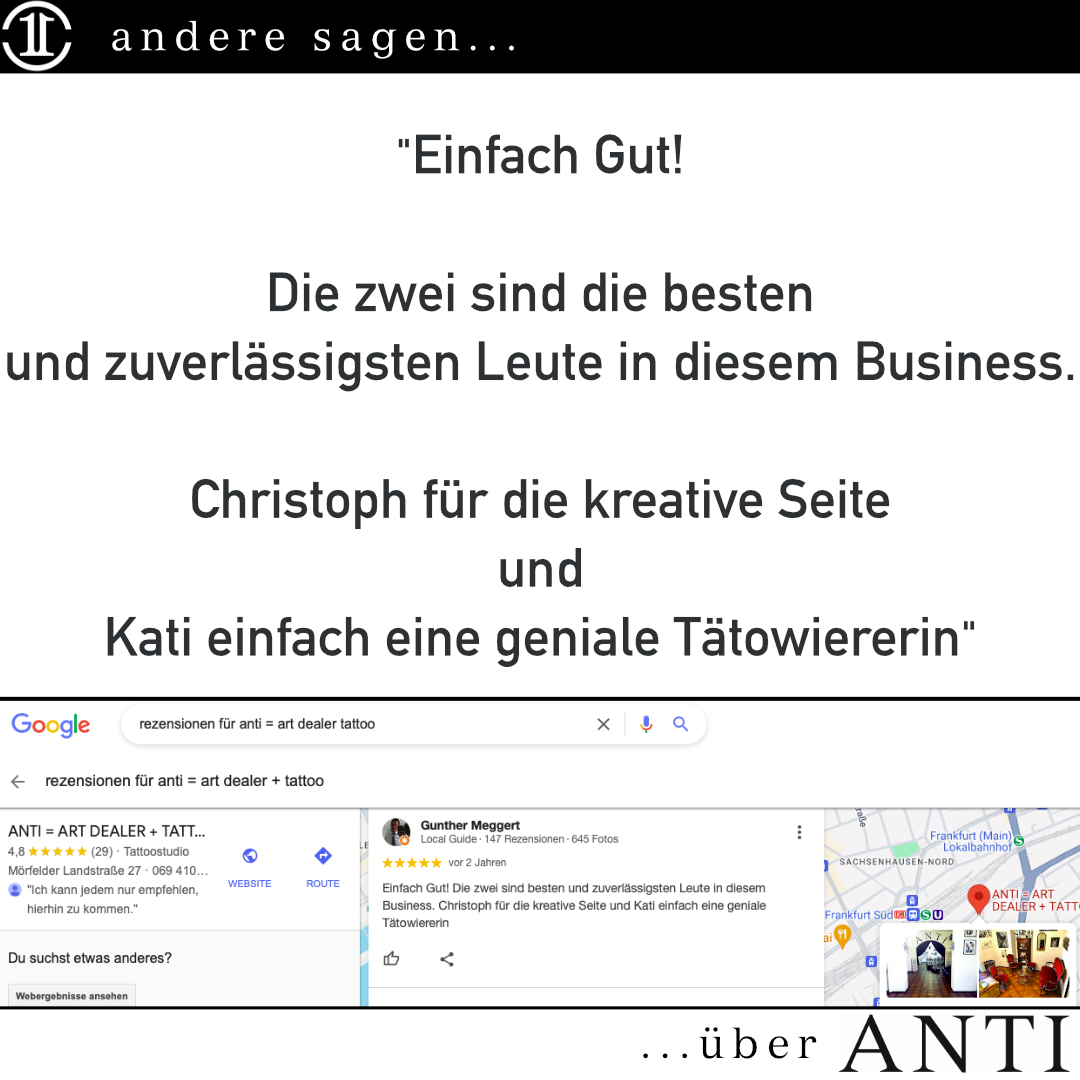 ANTI = ART DEALER + TATTOO